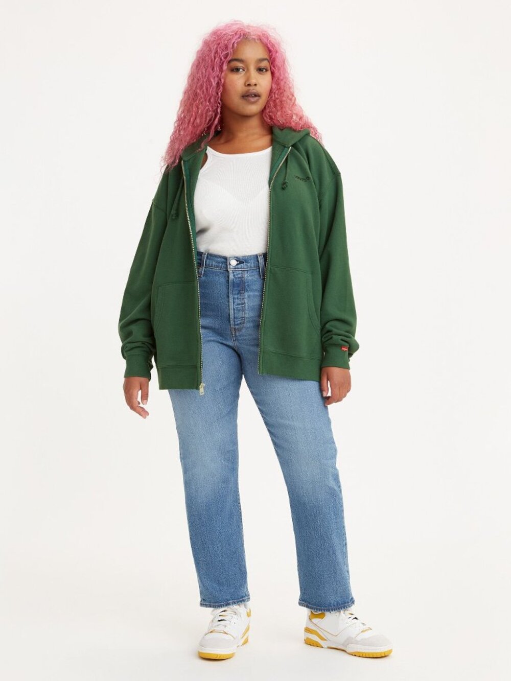 Levi's - Wedgie Straight Fit Ankle Jeans High Rise